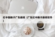 红中做赖子广东麻将（广东红中赖子麻将软件）