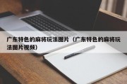 广东特色的麻将玩法图片（广东特色的麻将玩法图片视频）